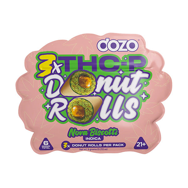 DOZO 3x THC-P Donut Rolls(6 Grams Total)