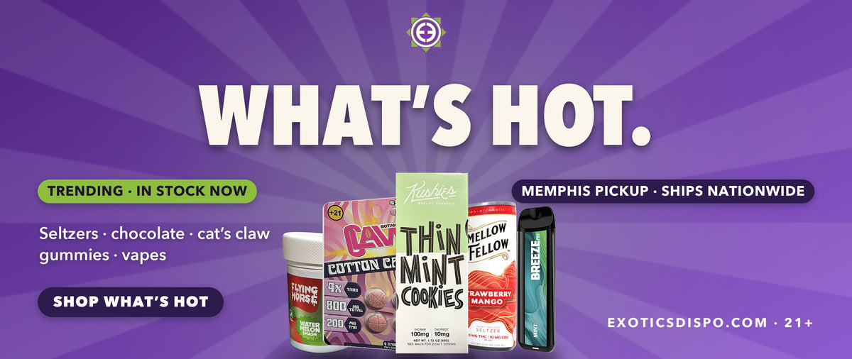What's hot at Exotics Dispo - trending products in stock now