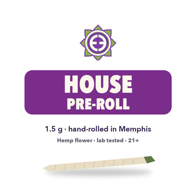 Exotics House Pre-Roll 1.5 g hemp flower pre-roll