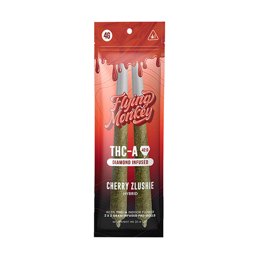 Flying Monkey 42.0 THC-A Diamond Infused Pre-Roll 2PK
