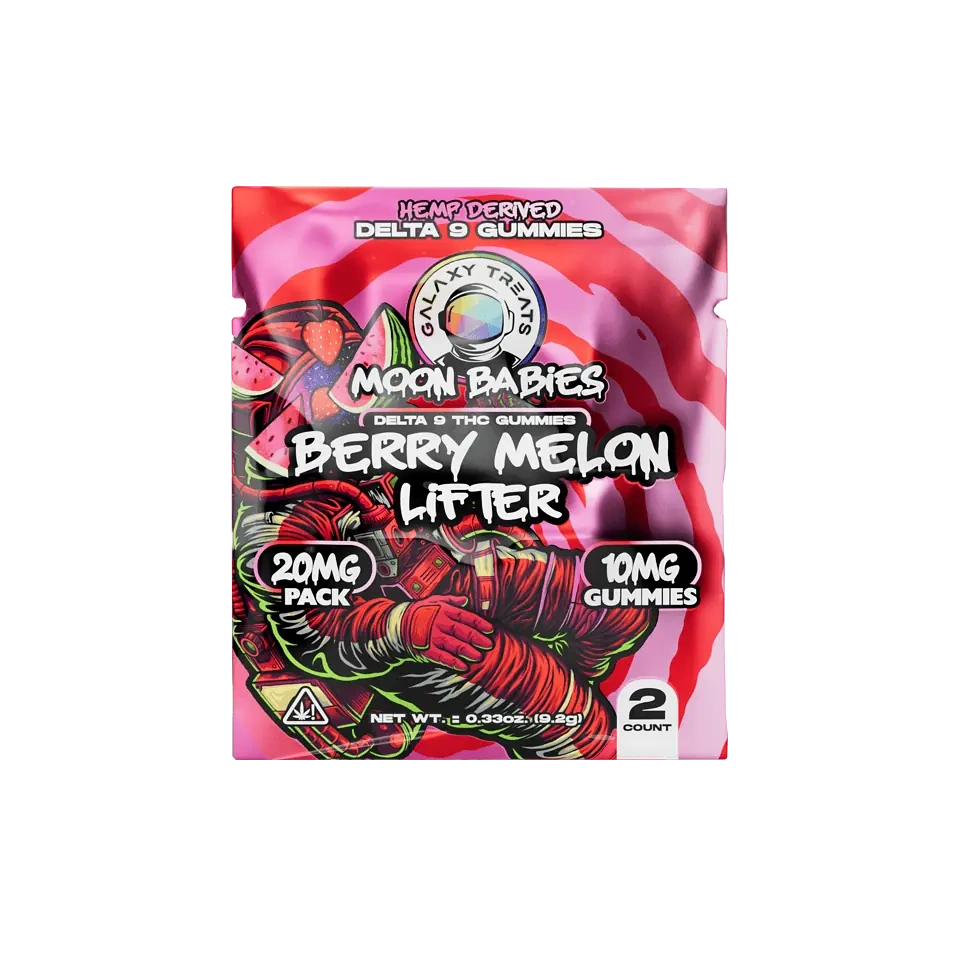 Galaxy Treats Moon Babies Gummies 20MG (2x10MG)