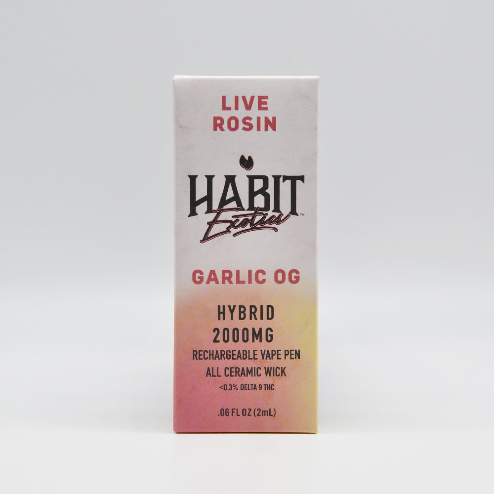 HABIT 2G Live Rosin THCa Pen