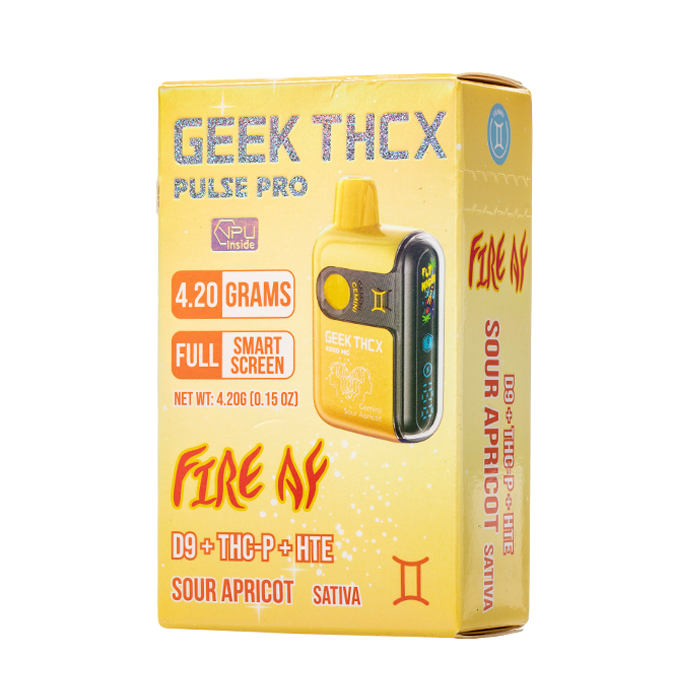 Geek THC-X Pulse Pro THC-A Melted Diamonds Disposable 4.20G