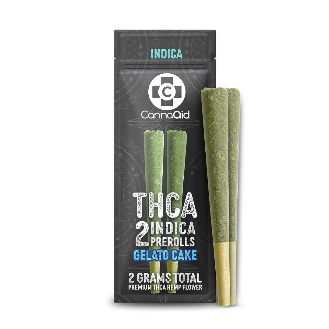 CannaAid THCA 2 Prerolls 2 Grams