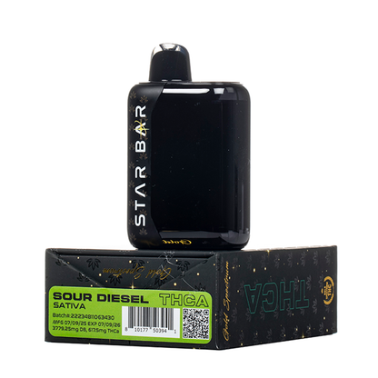 Star Bar THCA 5G Disposable Vape - Side View
