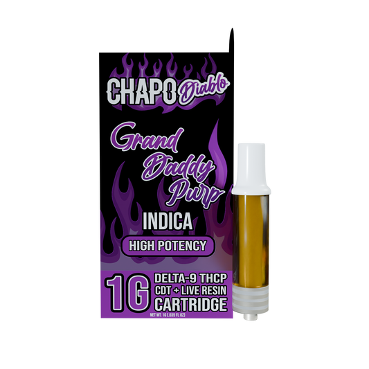 Chapo Diablo Delta-9 ThcP High Potency 1 Gram Cartridges