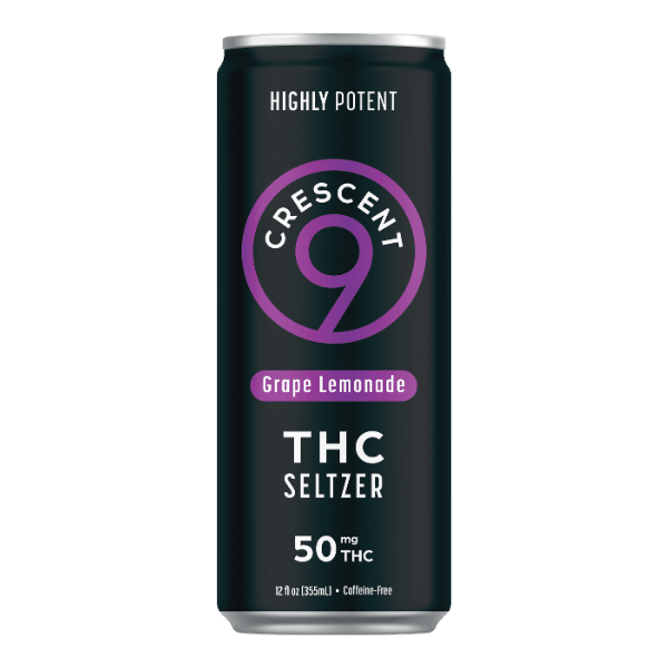 Crescent 9 Seltzer 50MG THC Infused | 12oz - product image