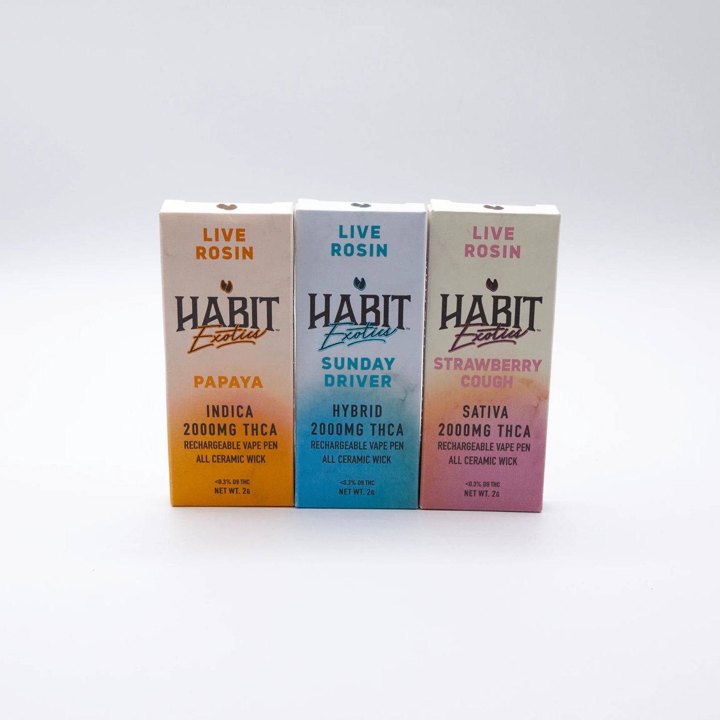 HABIT 2G Live Rosin THCa Pen