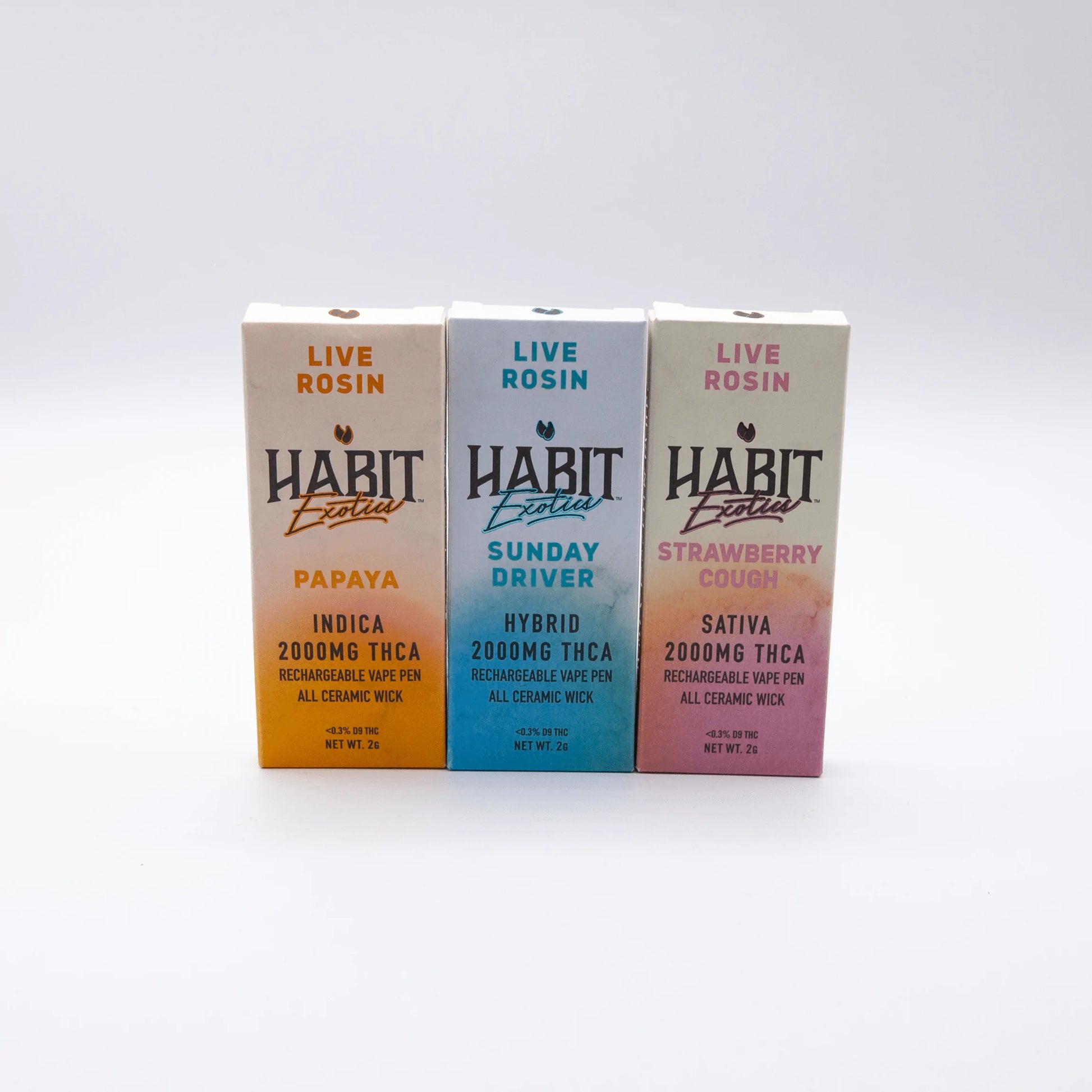 HABIT 2G Live Rosin THCa Pen