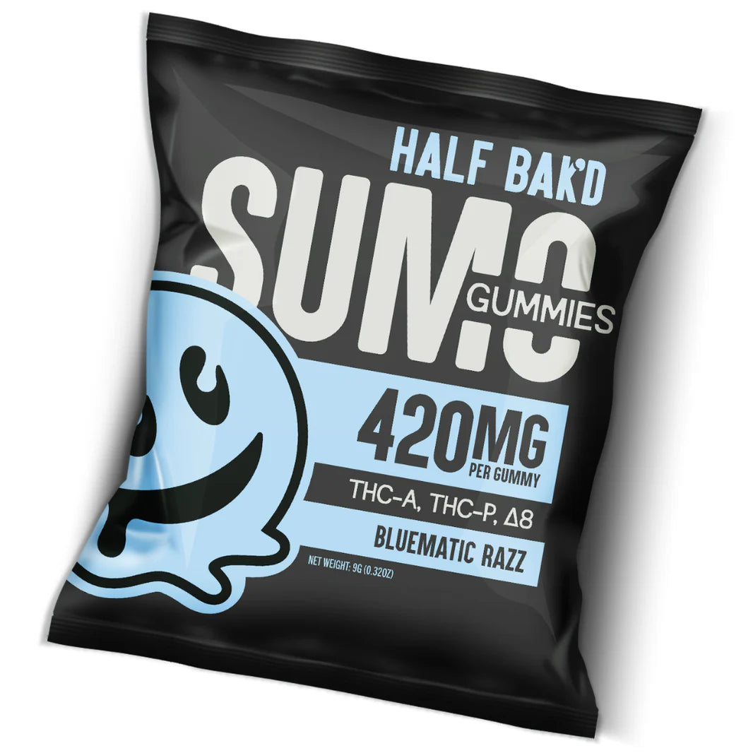 Sumo Gummies HALF BAK'D 420 MG Per Gummy(2 Count)