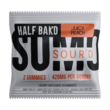 Half Bak'd SUMO Gummies 2pc x 420 mg (840MG Total) - Detail View