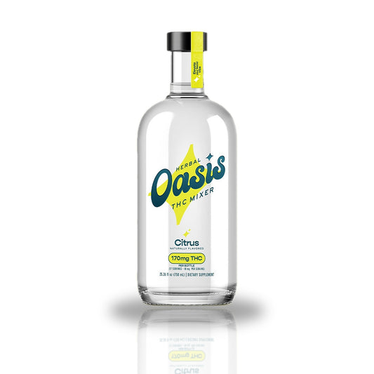 Herbal Oasis THC Mixer Citrus 170MG THC | 750mL