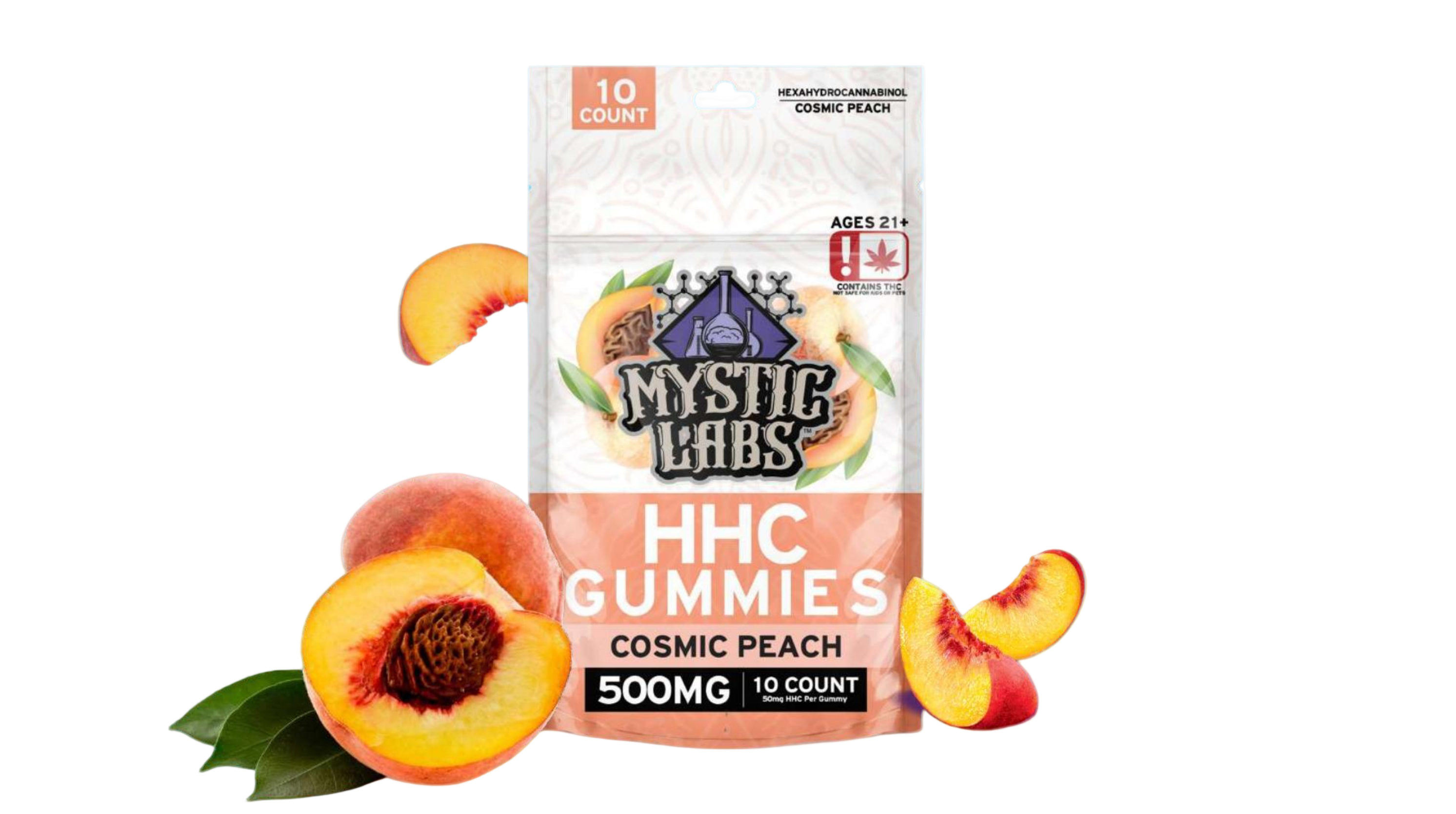 Mystic Labs HHC Gummies 500mg(10 Count)