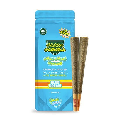 Hidden Hills Mini Mart Pre-Roll Diamond Infused THC-A Pre-Rolls 2PK (4g Total)