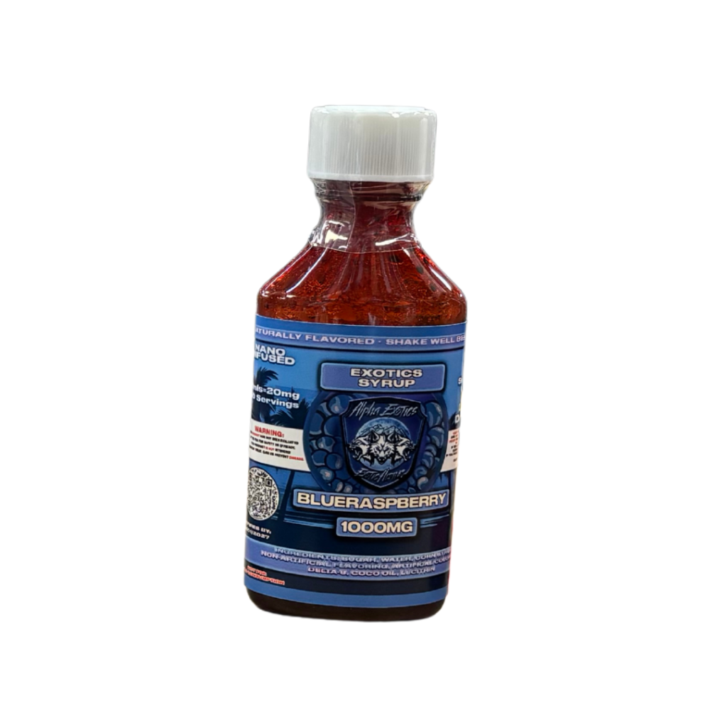 Exotics THCA Nano Infused Syrup 1,000MG