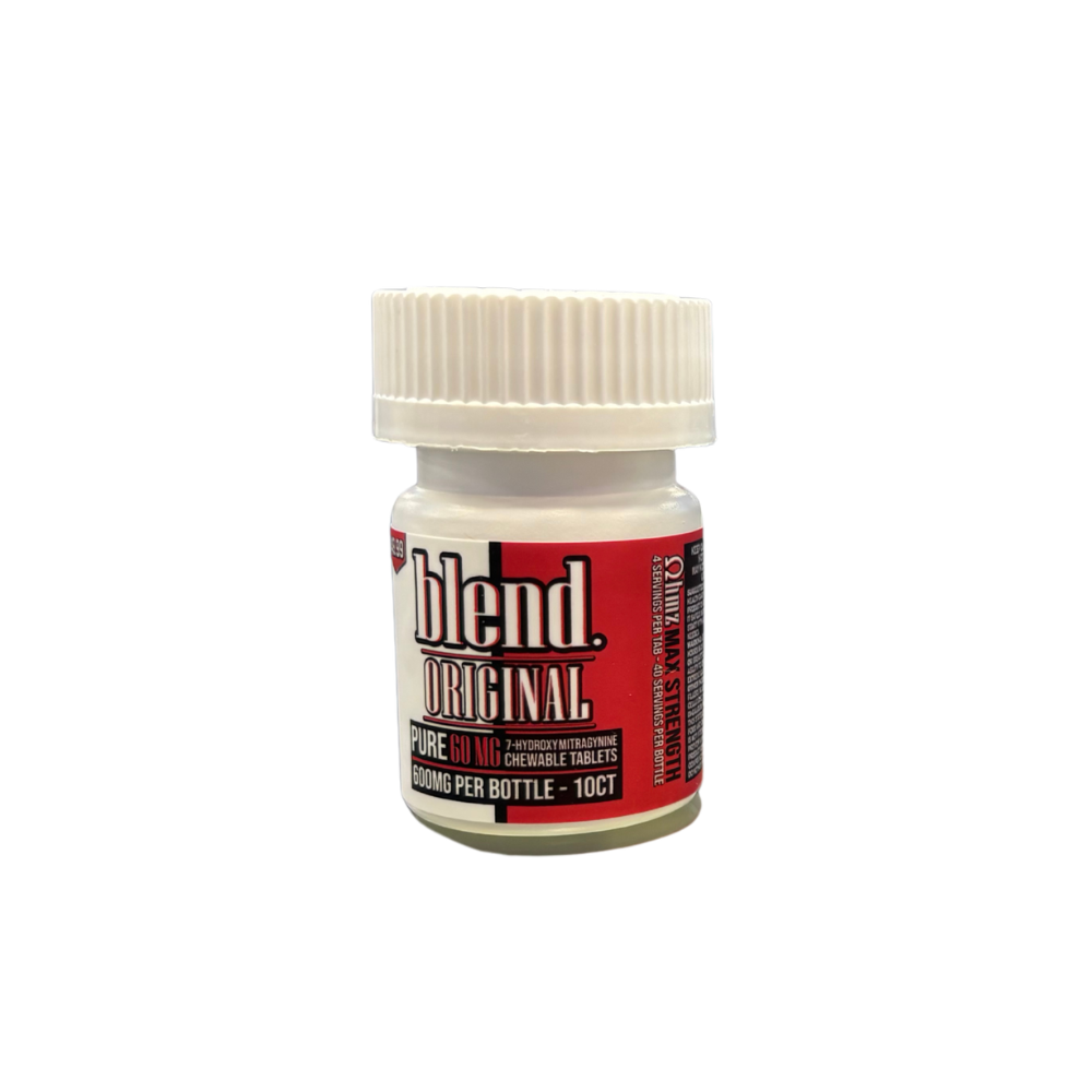 Blend Pure 7-Hydroxy Chewable Tablets 10x60MG (600MG Total)