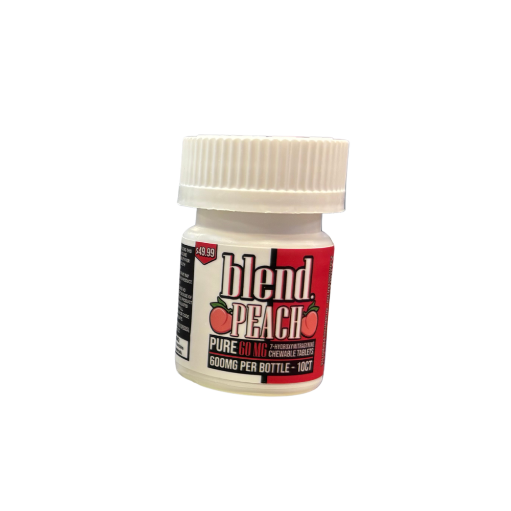 Blend Pure 7-Hydroxy Chewable Tablets 10x60MG (600MG Total)