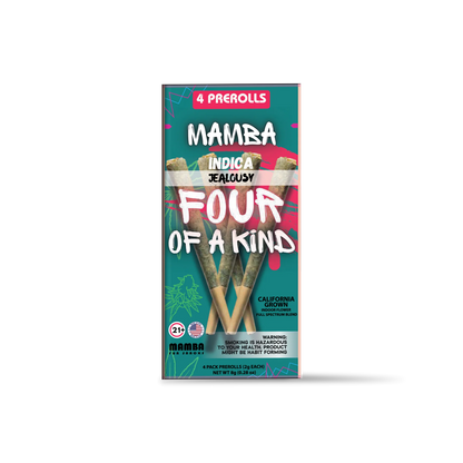 MAMBA Four Of A Kind(4 Prerolls - 8G) - Side View