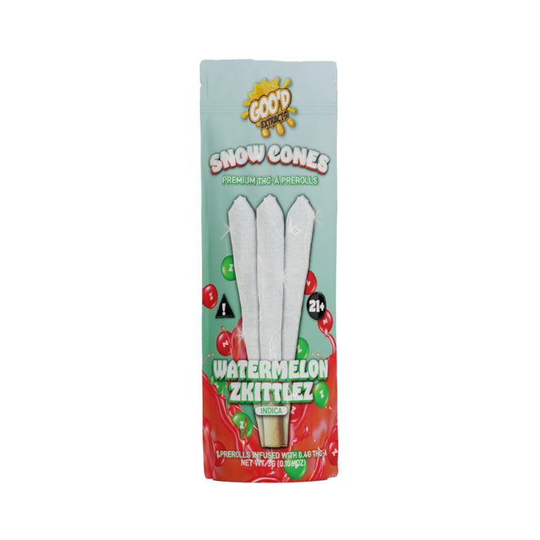 GOO'D EXTRACTS Snow Cones Premium THC-A Prerolls