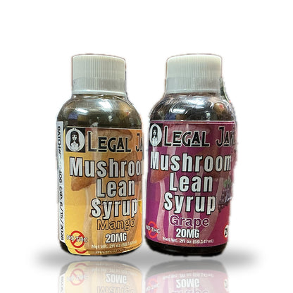 Legal Jane Mushroom Lean Syrup 2oz (20MG, No THC) - family
