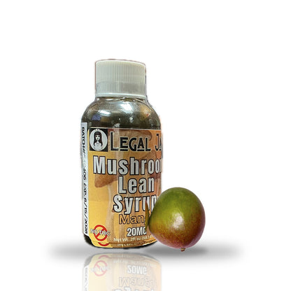 Legal Jane Mushroom Lean Syrup 2oz (20MG, No THC) - Mango
