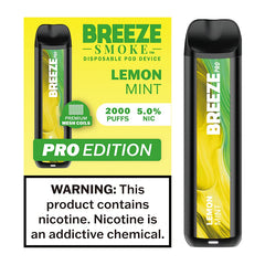 Breeze Smoke Pro 2000 Lemon Mint