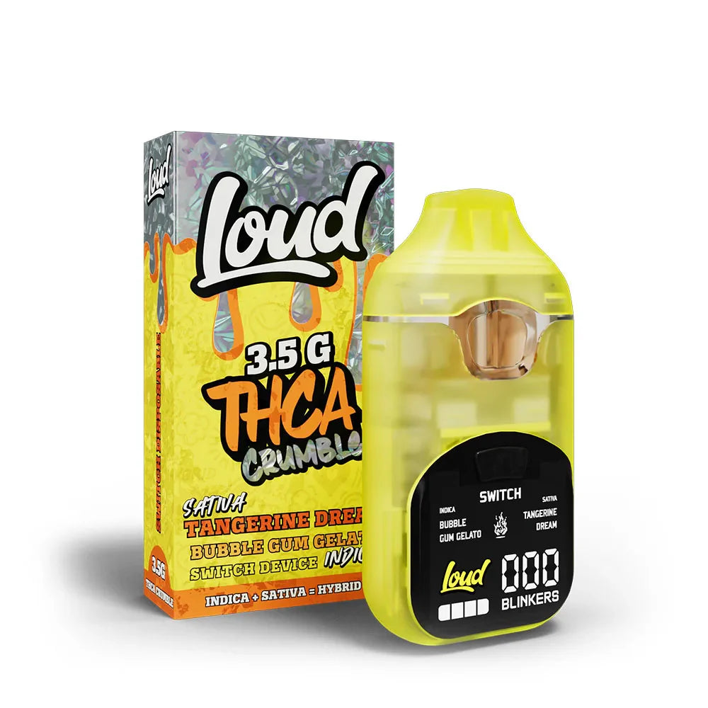 Loud THCA Switch Disposable 3.5G (Sativa+Indica=Hybrid)
