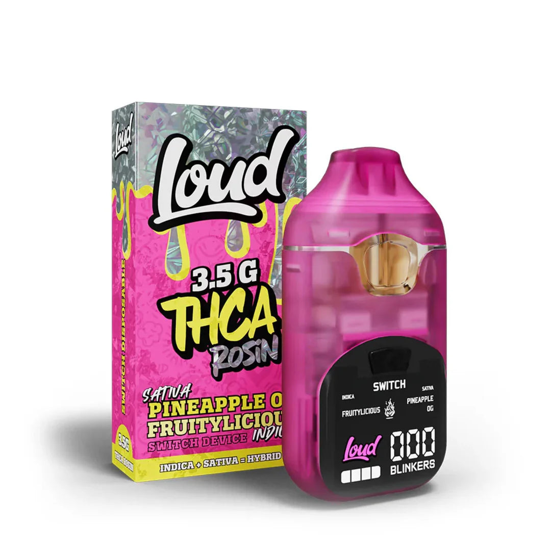 Loud THCA Switch Disposable 3.5G (Sativa+Indica=Hybrid)