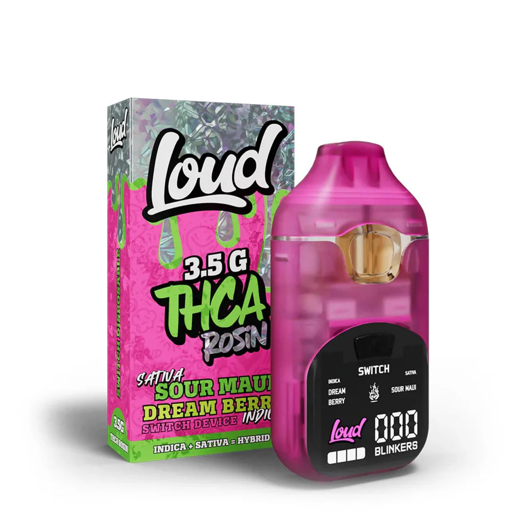 Loud THCA Switch Disposable 3.5G (Sativa+Indica=Hybrid)