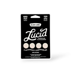 Lucid 7-Hydroxy Chewables Black Label 4pc 480MG (120MG/Tablet)