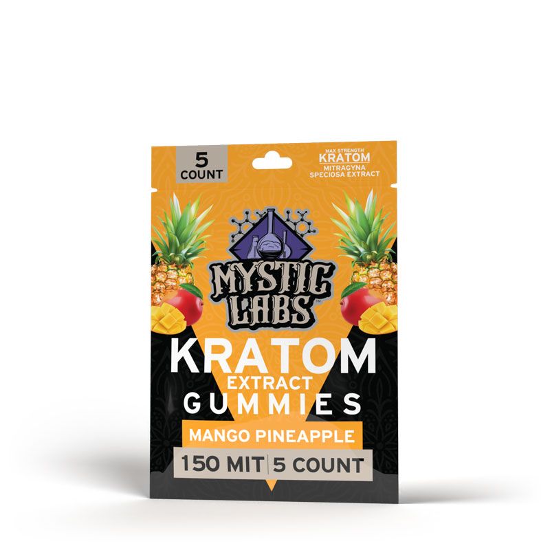 Mystic Labs Kratom Extract Gummies 150MIT