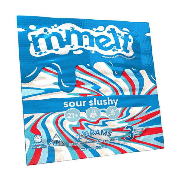 Mmelt 2 Gram Magic Mushroom Gummies(3 Count)