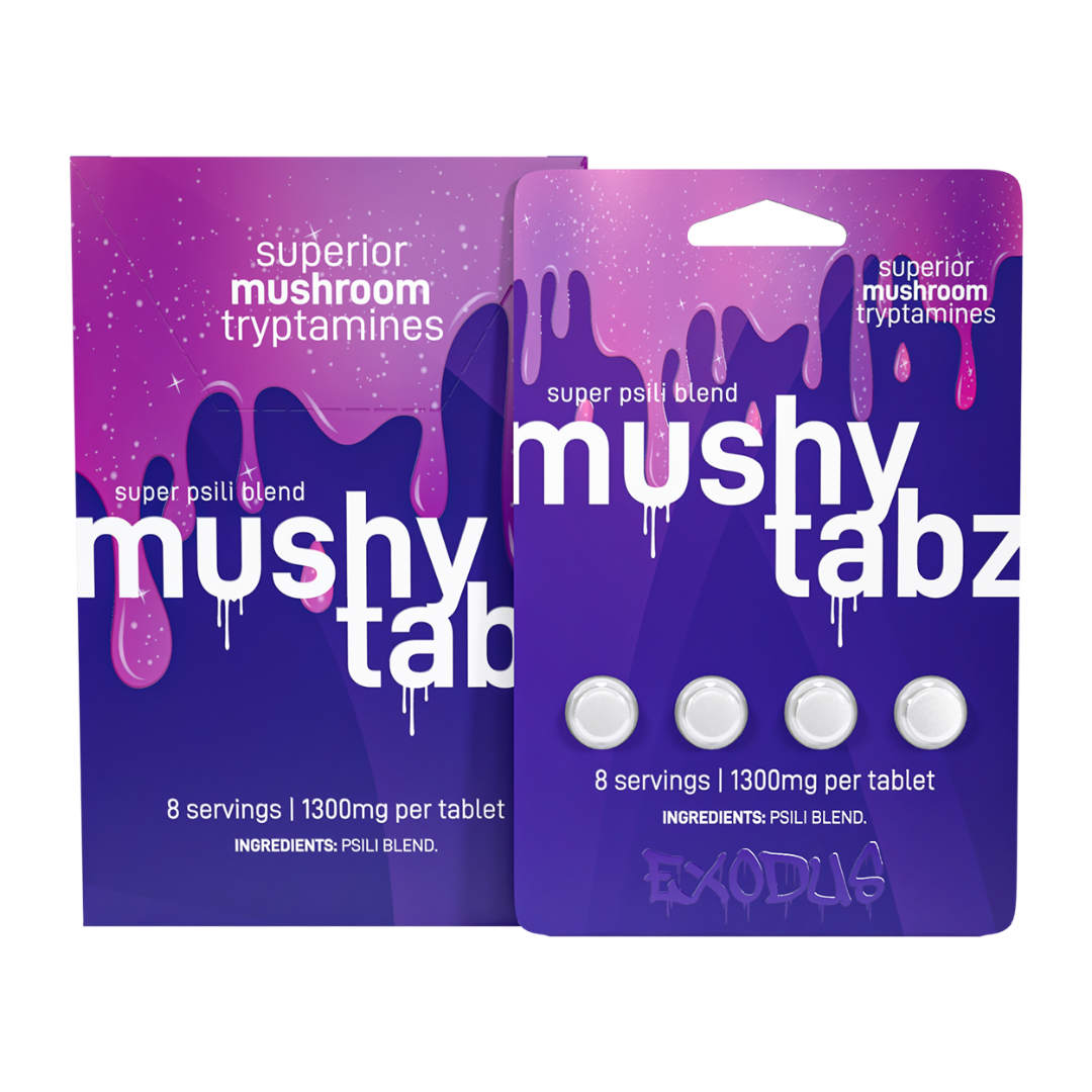 Mushy Tabz Super Psili Blend 8 Servings 1300mg per Tablet