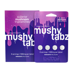 Mushy Tabz Super Psili Blend 8 Servings 1300mg per Tablet