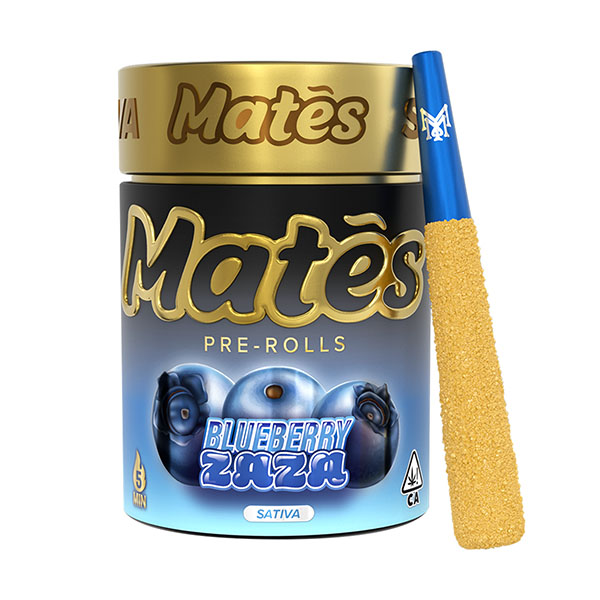 Muha Meds Mates THCA Keif Infused Joints 5ct - Detail View