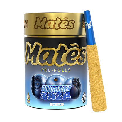 Muha Meds Mates THCA Keif Infused Joints 5ct - Detail View
