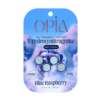Opia High Potency 7-Hydroxymitragynine Tablets 120mg(30 mg Per Tablet)
