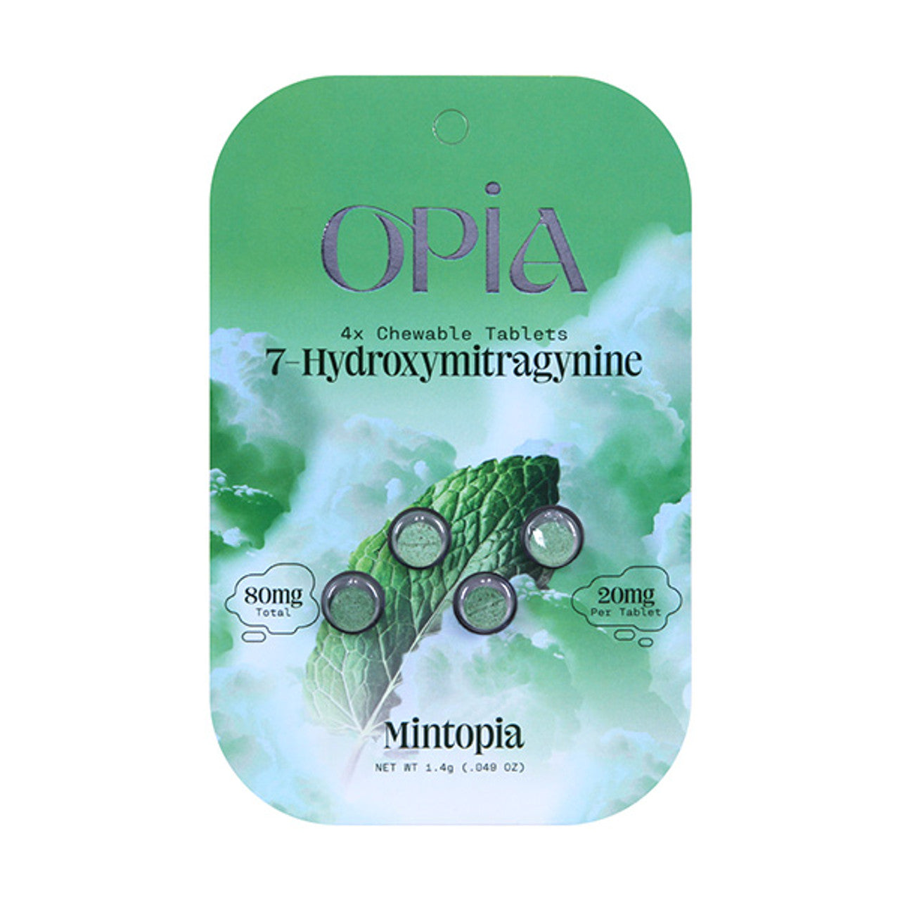 Opia 7-Hydroxymitragynine Tablets 80MG