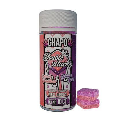 Chapo Double Stacks 10,000MG/PK Gummies (10ct)