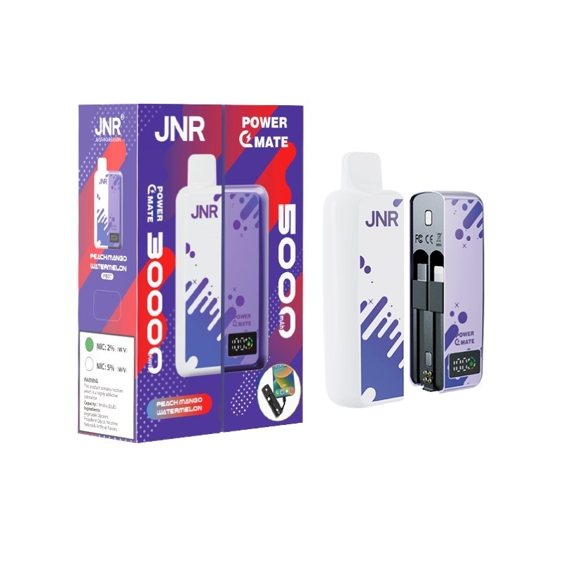 JNR PowerMate 30K Puffs + Portable Charger