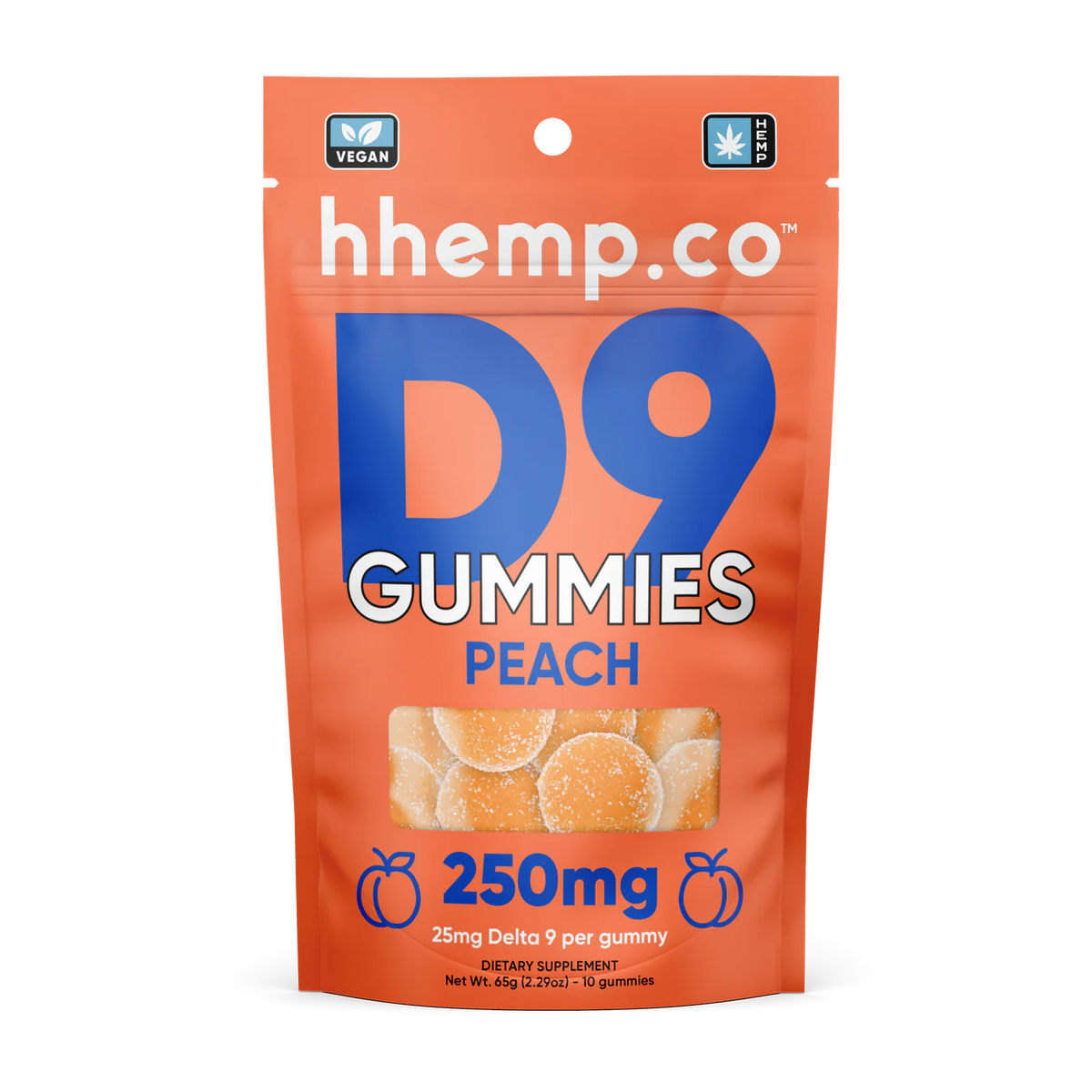 Hhemp Co D9 Gummies 250 MG