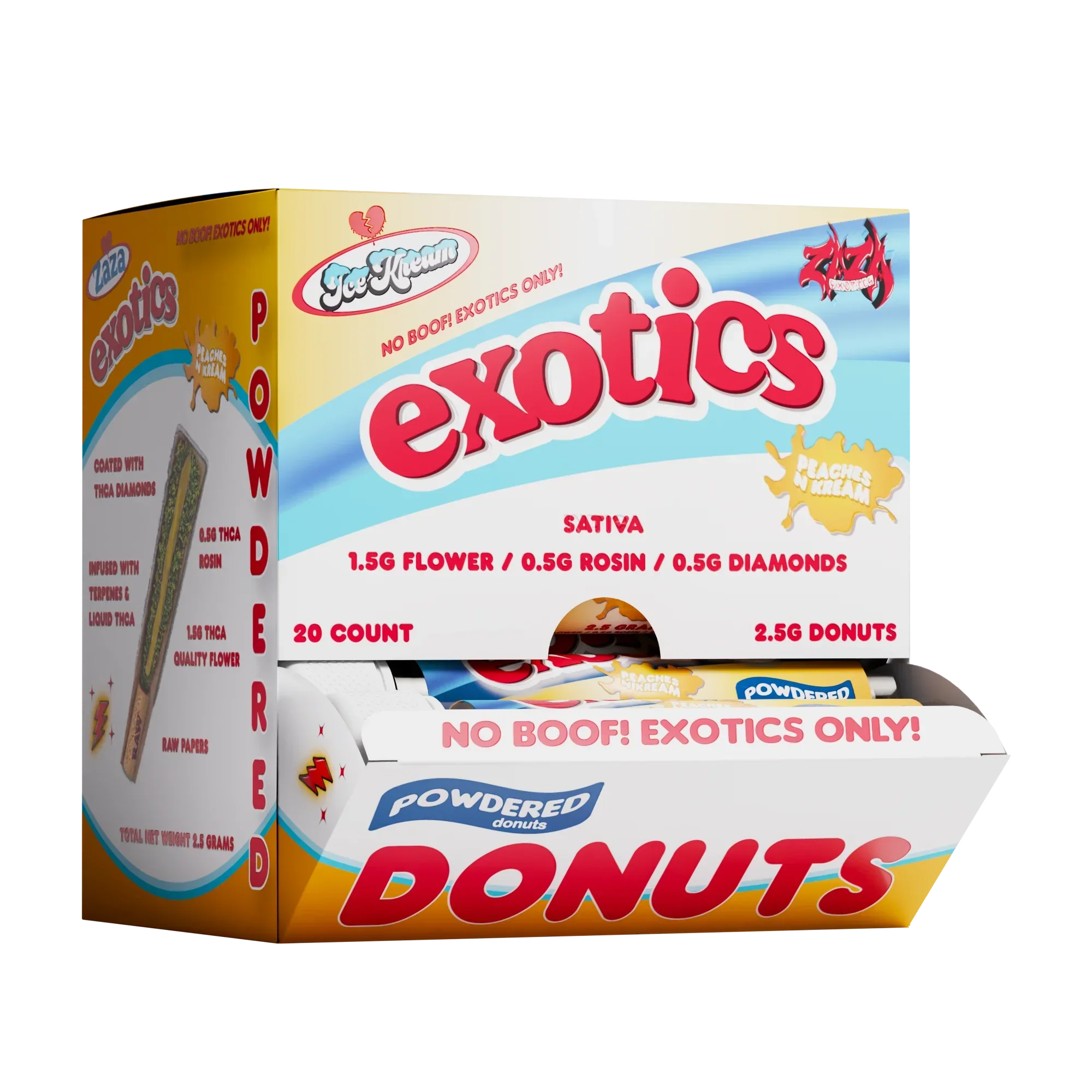 Ice Kream Exotics Rosin + Diamond Preroll