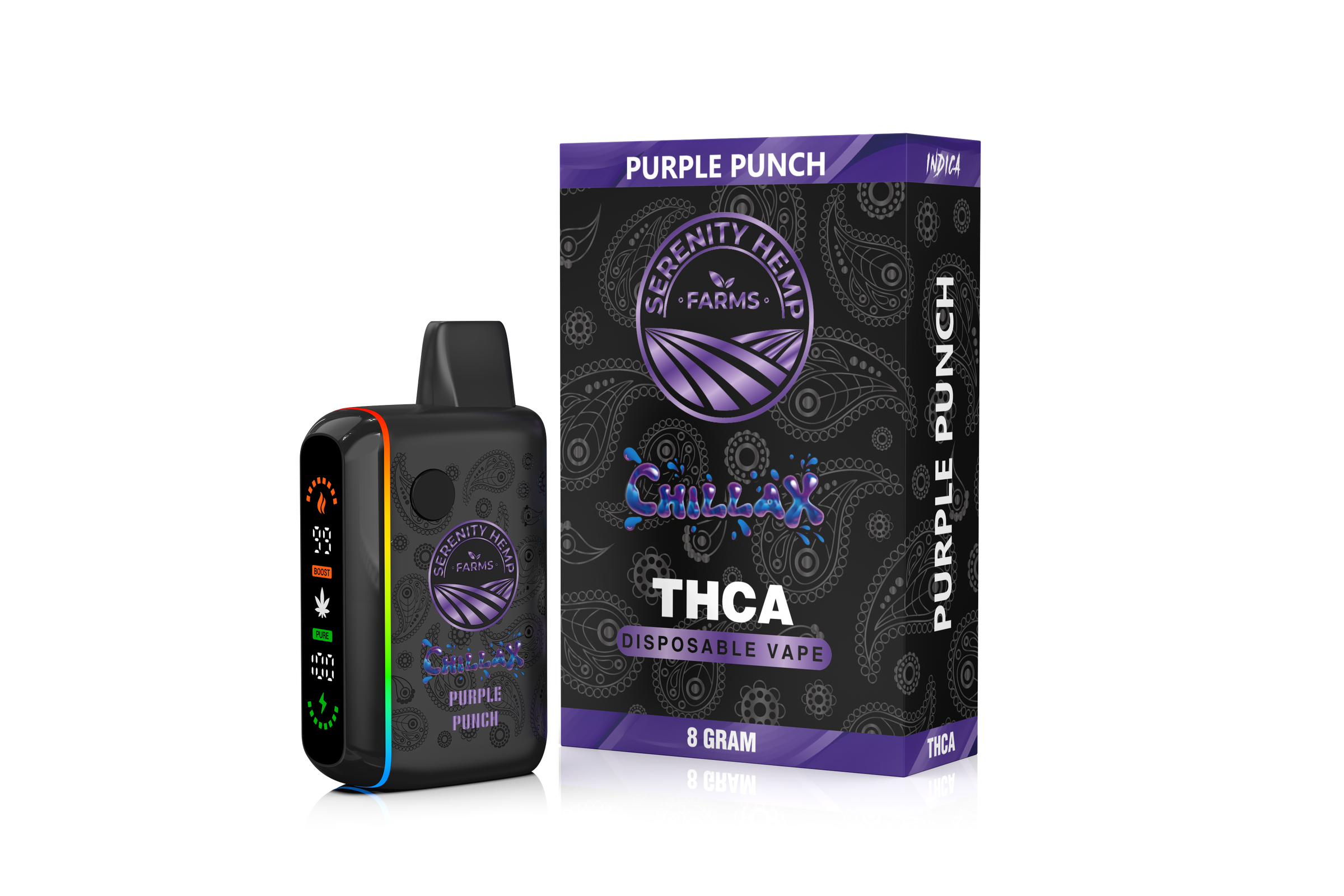 Serenity Hemp Chillax THCA Disposable Vape 8g