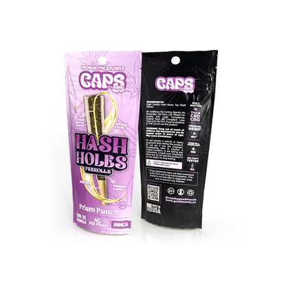 Caps by Good Morels 2 Pack Hash Holes Prerolls 4G