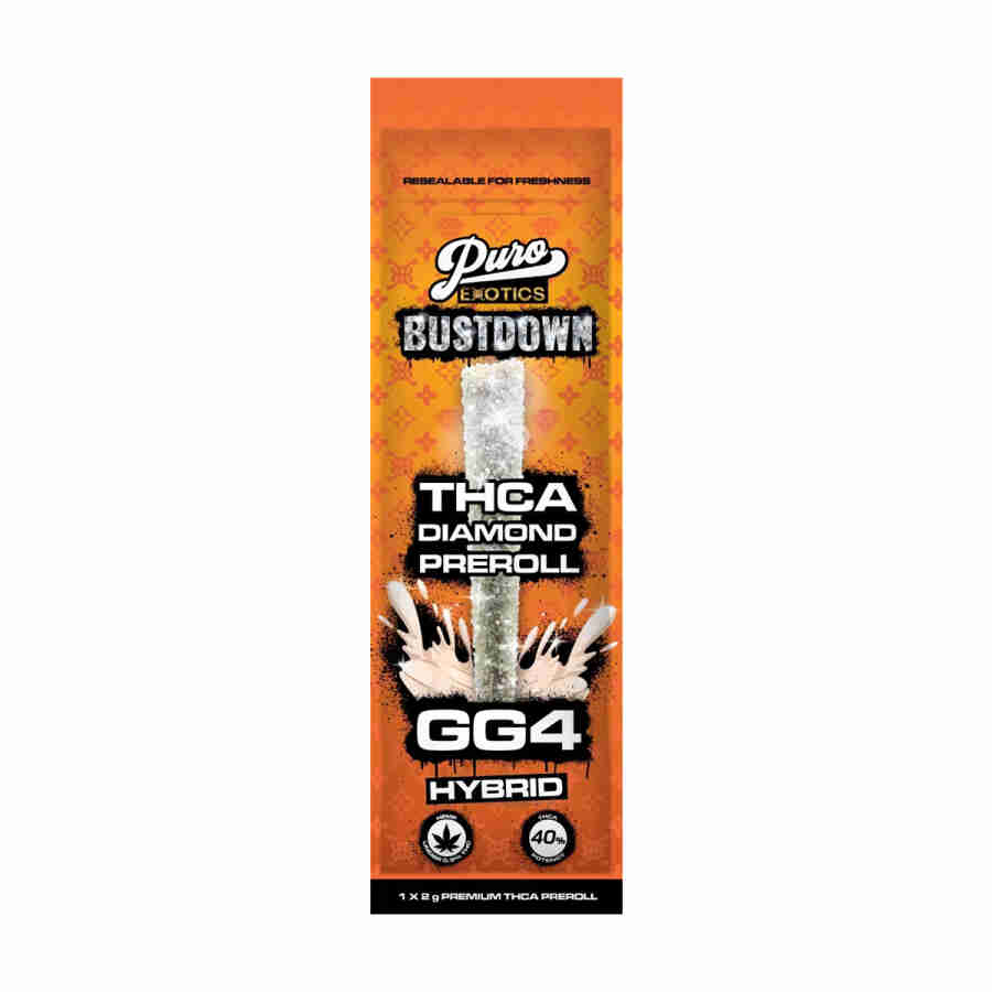 Puro Exotics Bustdown THCA Diamond Preroll