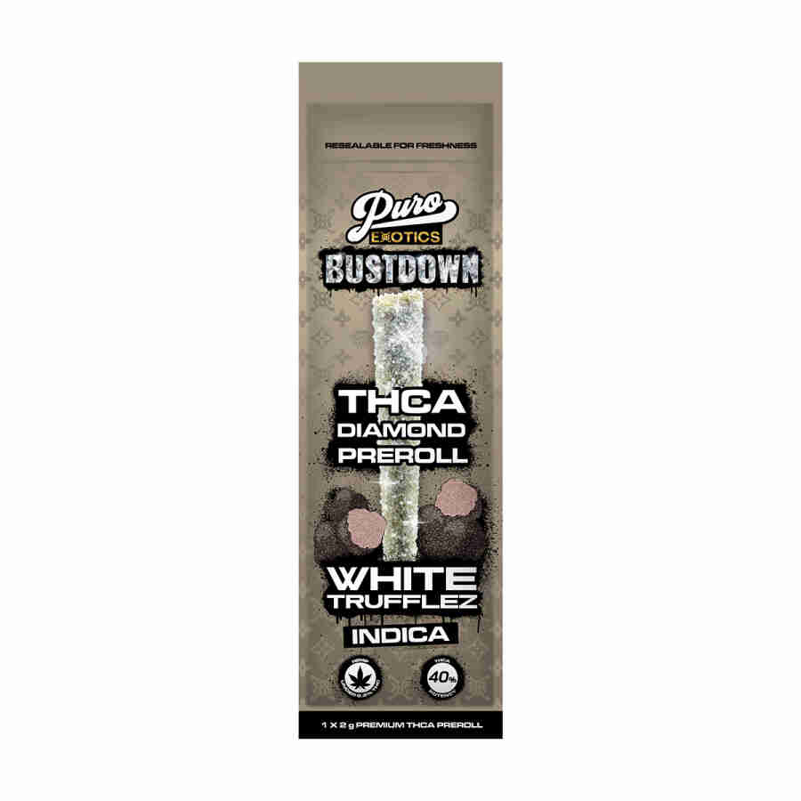Puro Exotics Bustdown THCA Diamond Preroll