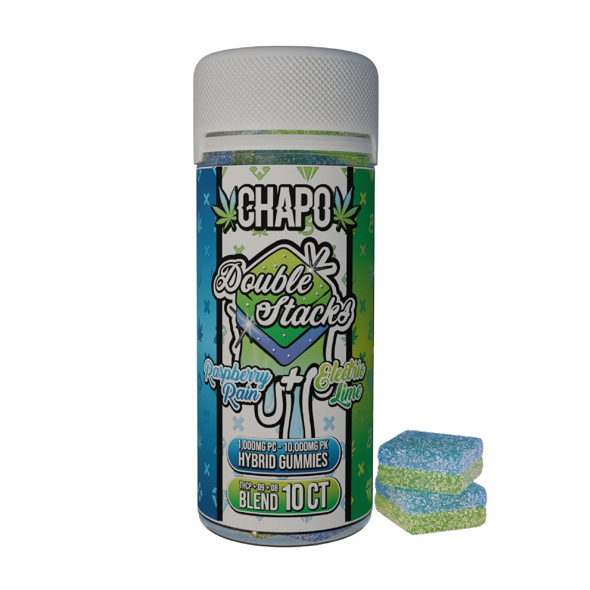 Chapo Double Stacks 10,000MG/PK Gummies (10ct)