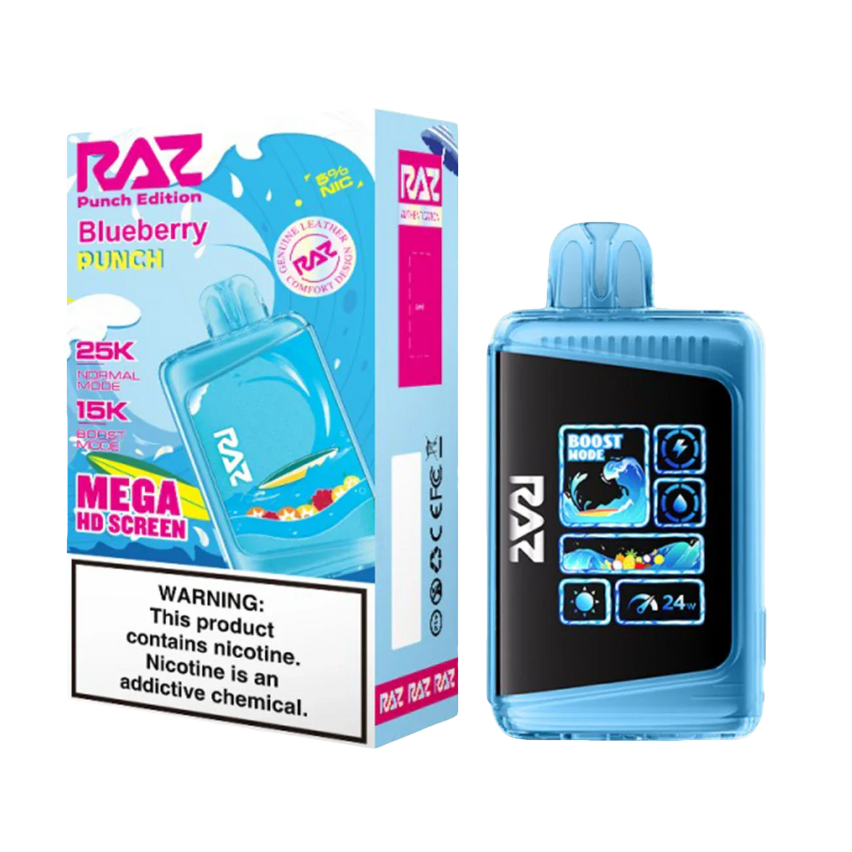 Raz DC25000 Blueberry Punch