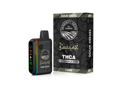 Serenity Hemp Chillax THCA Disposable Vape 8g
