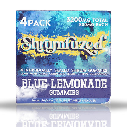 Shrumfuzed 4 Pack 3200 MG - Blue Lemonade